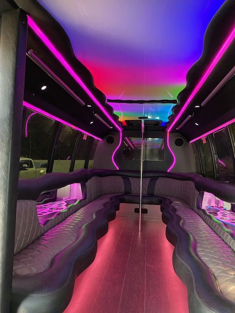 Silver Shadow Party Bus