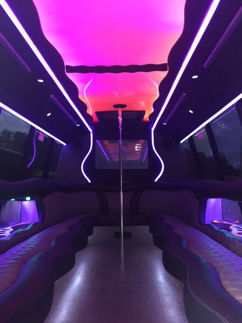 Silver Shadow Party Bus